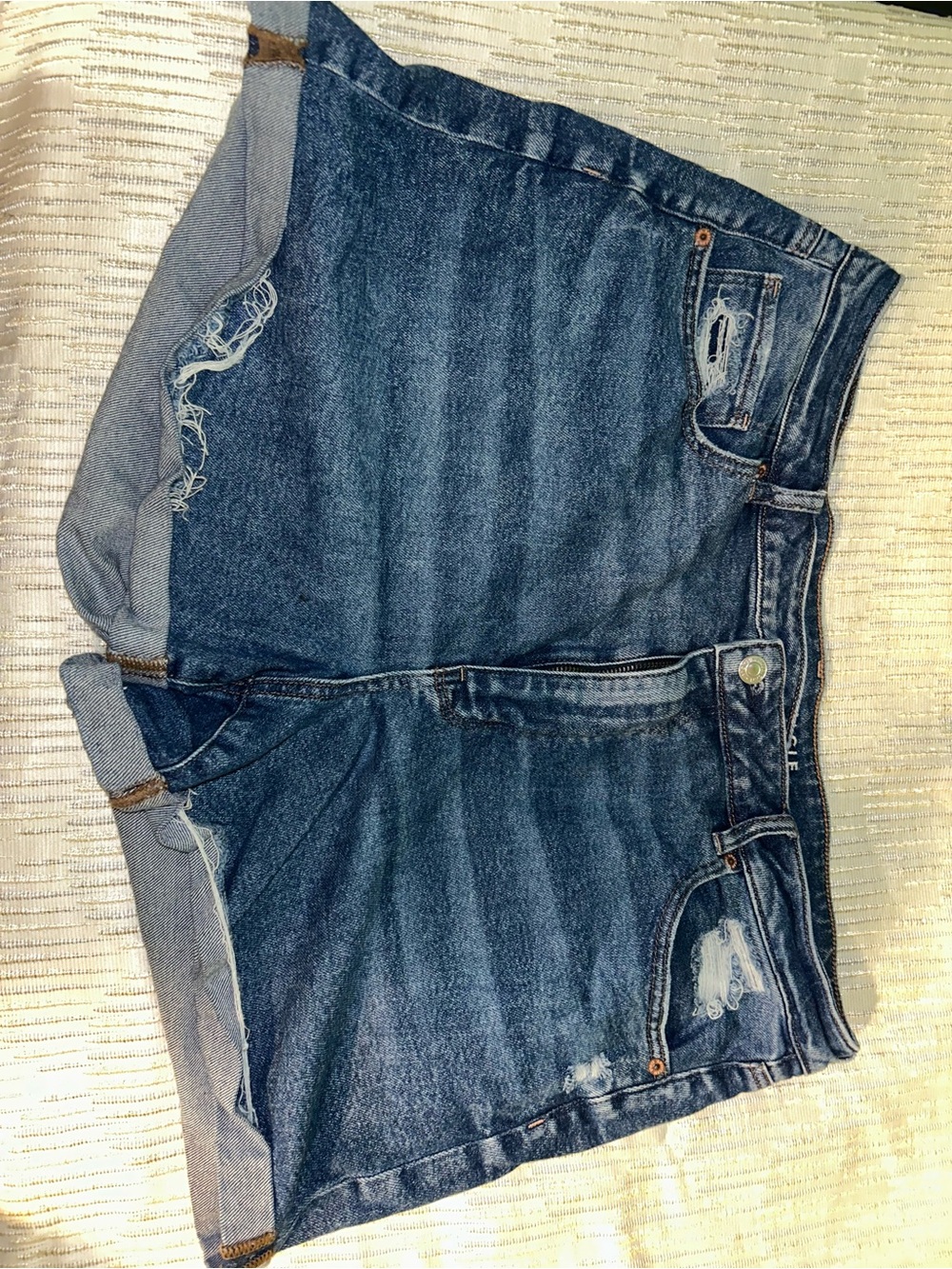 AE Outfitters Plus Size Women’sBlue Denim shorts- Classic & Light Wash Options - Picture 9 of 16